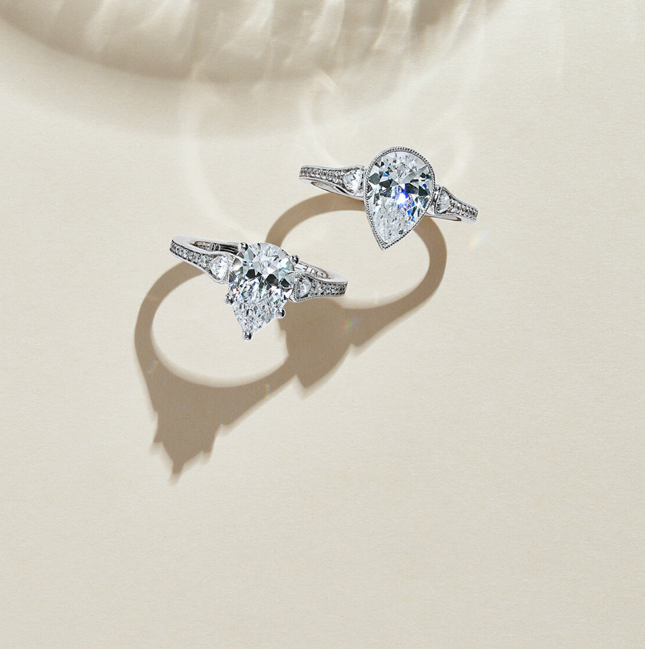 pear cut engagement rings 1