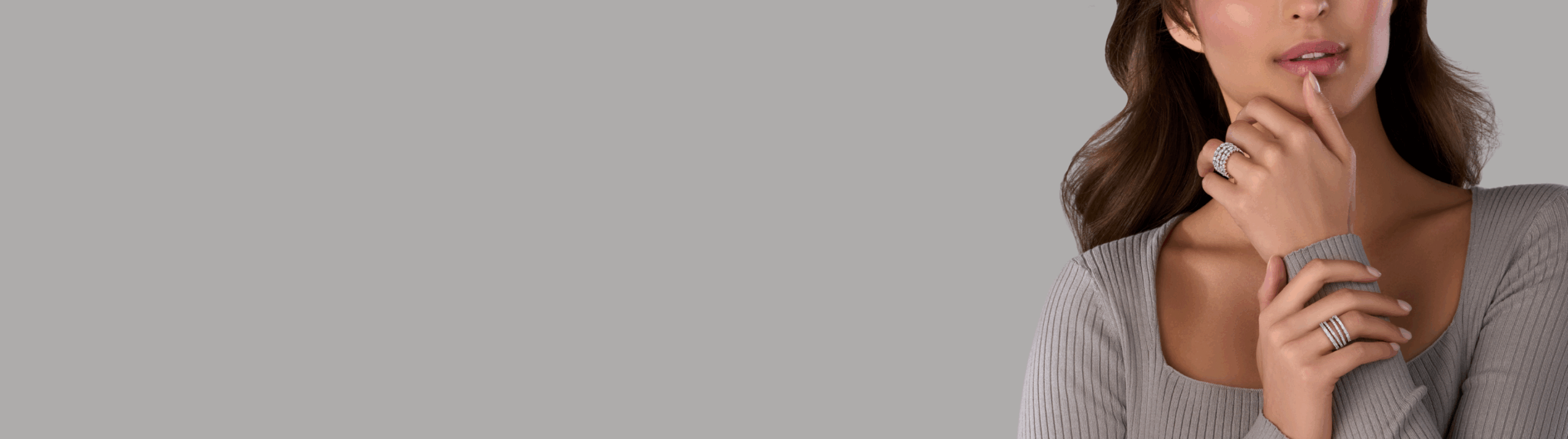Baguette Wedding Rings Top Web Banner (Desktop)