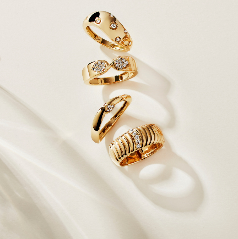 modern diamond rings 1