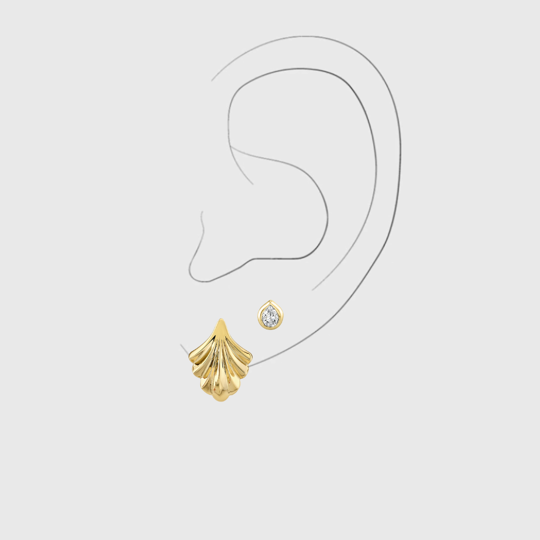 how to stack earrings 6