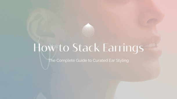 how to stack earrings blog header