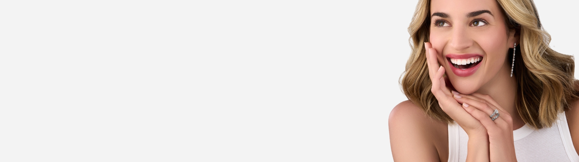 Modern Vintage Wedding Rings Top Banner (Desktop)