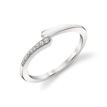 Yellow Gold Éternelle Crossover Diamond Ring