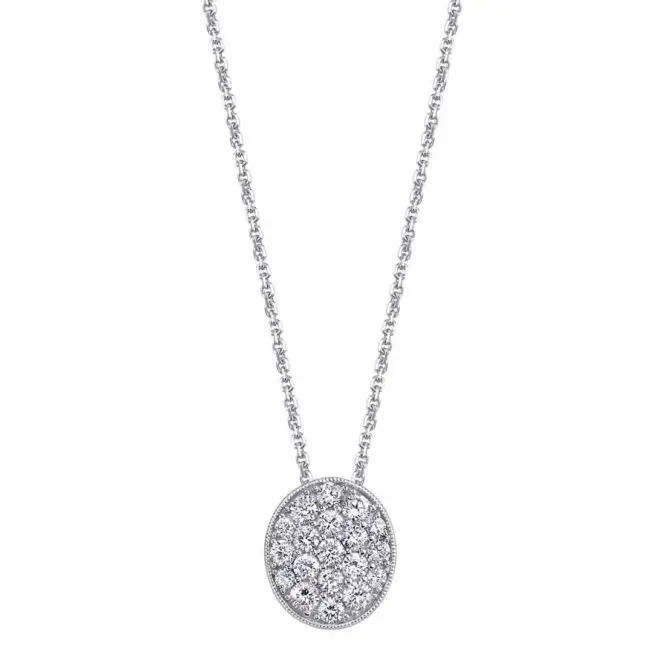 Oval-Diamond-Pave-Necklace PD818