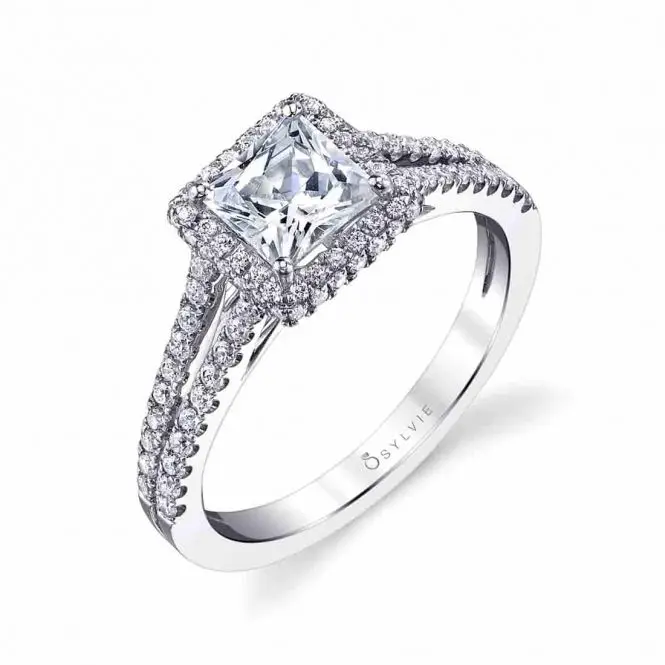 Princess Cut Engagement Ring-