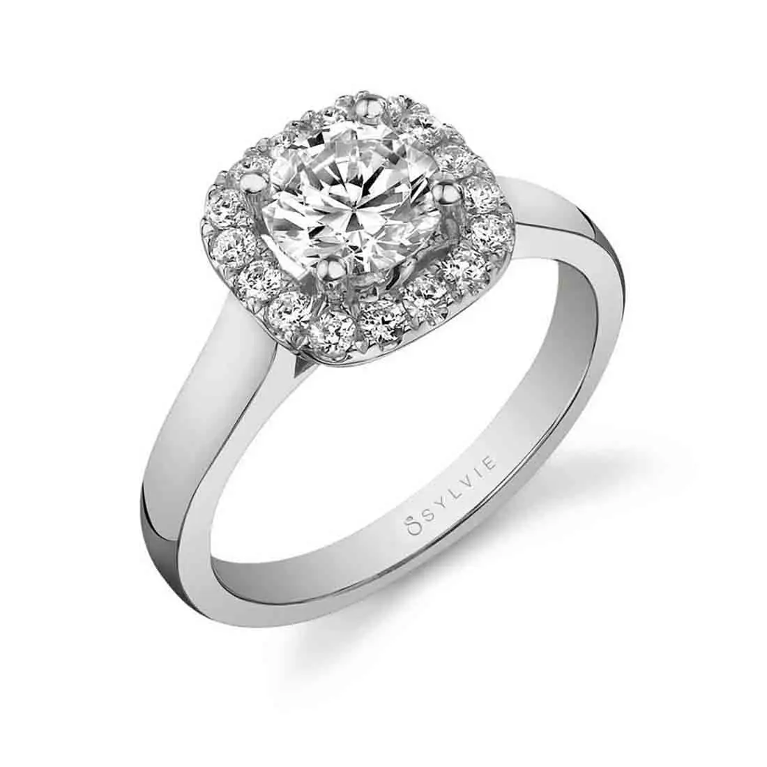 Cushion Cut Engagement Ring