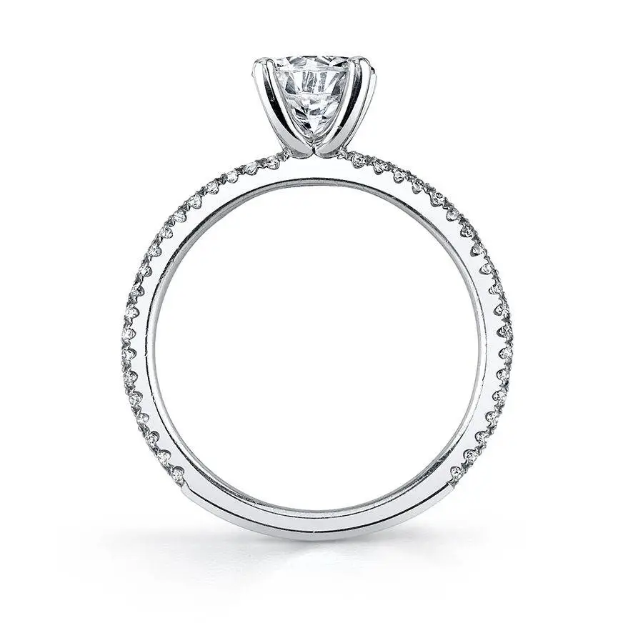 Classic Round Solitaire Engagement Ring