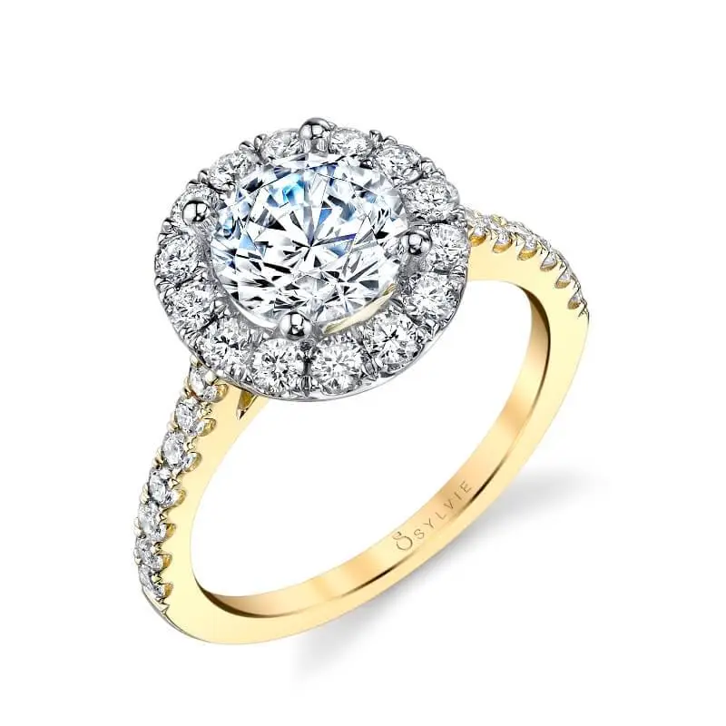 Joanne – Enhanced Halo Engagement Ring Detach