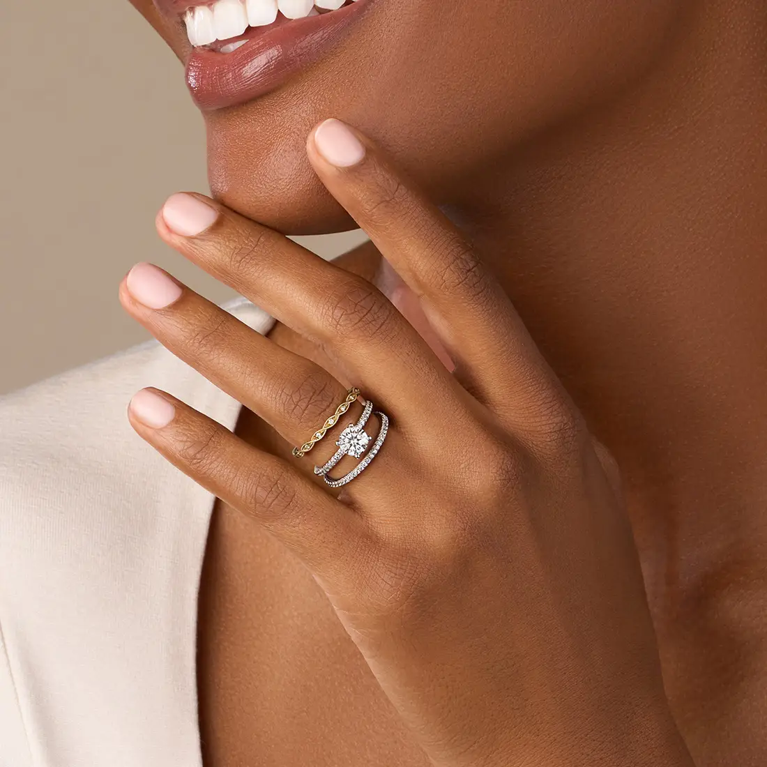 White Gold Classic Wedding Band - Adorlee - Lifestyle Image - Lifestyle Image