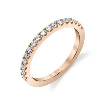 White Gold Classic Diamond Wedding Band - Jacalyn