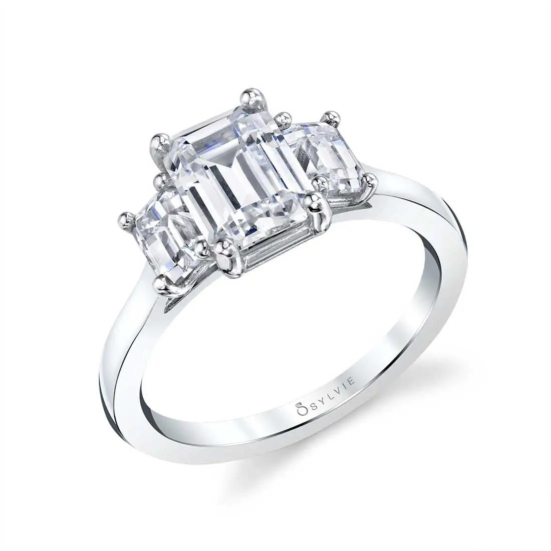 emerald-engagement-ring-S3015-WG-Sylvie