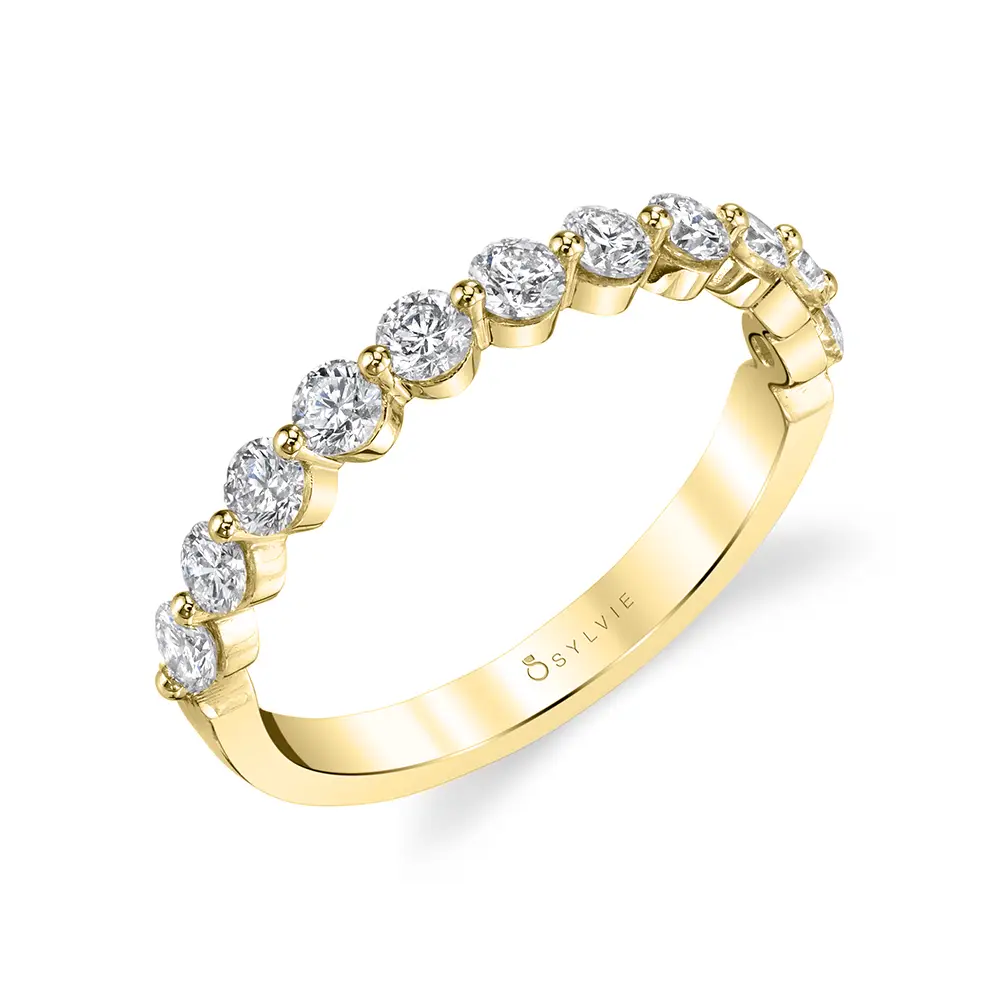 Stackable Wedding Band 0.75 CT