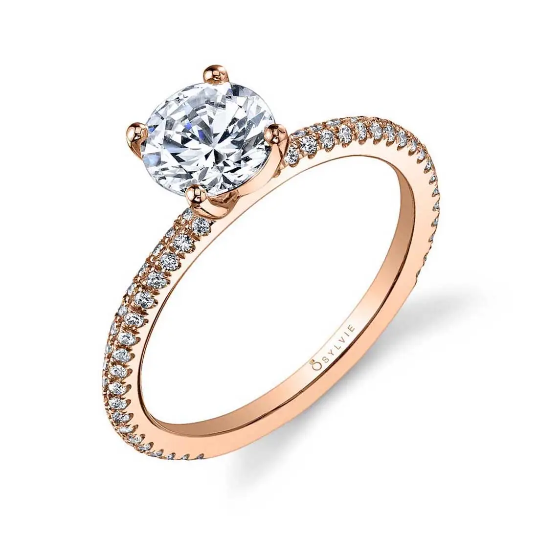 Classic Round Solitaire Engagement Ring