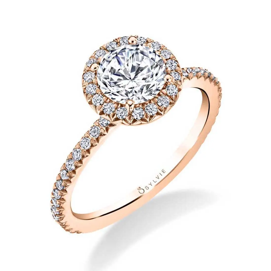 Classic Halo Engagement Ring