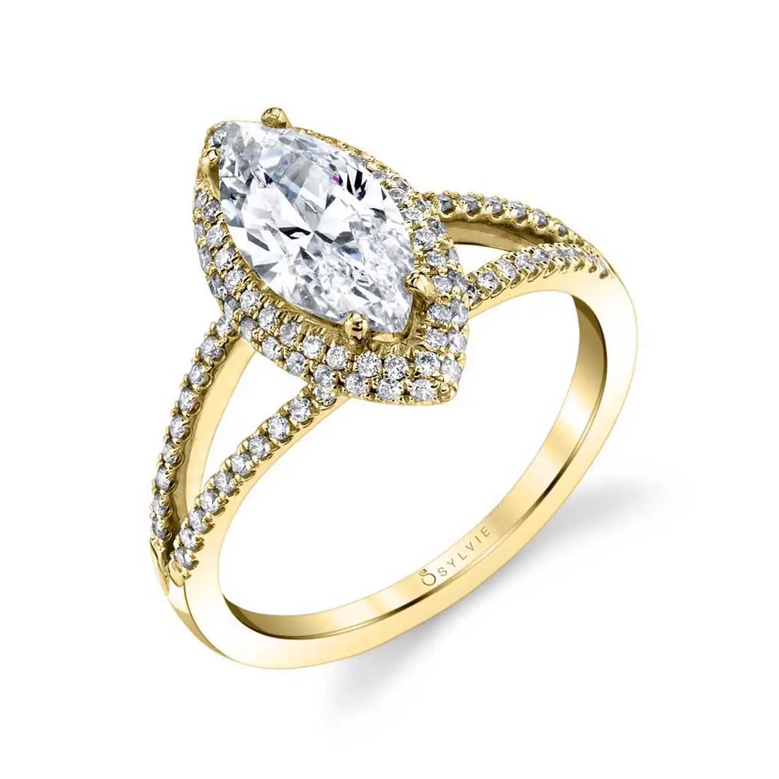 Marquise Cut Engagement Ring