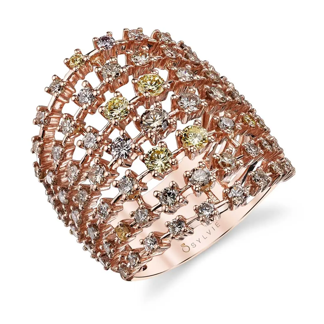 Modern Diamond Ring