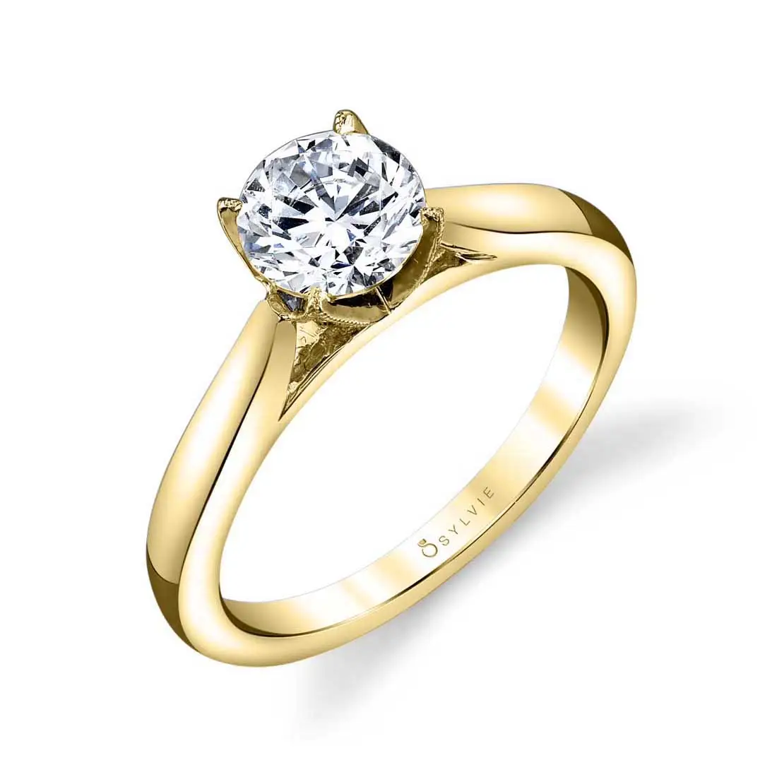 9ct yellow discount gold engagement rings