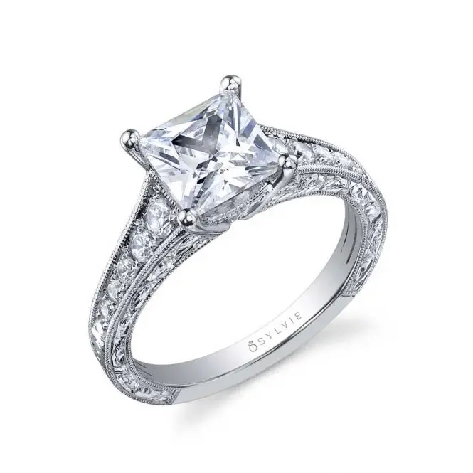 Princess Cut Engagement Ring