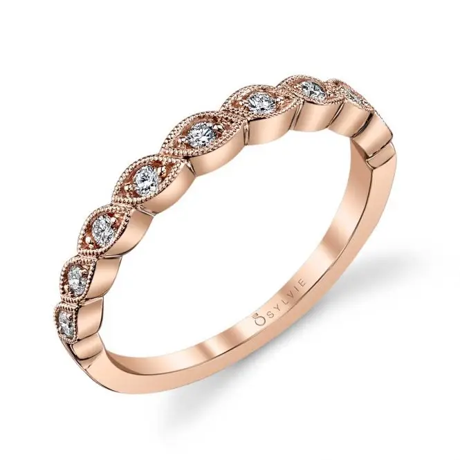 Rose Gold Wedding Band