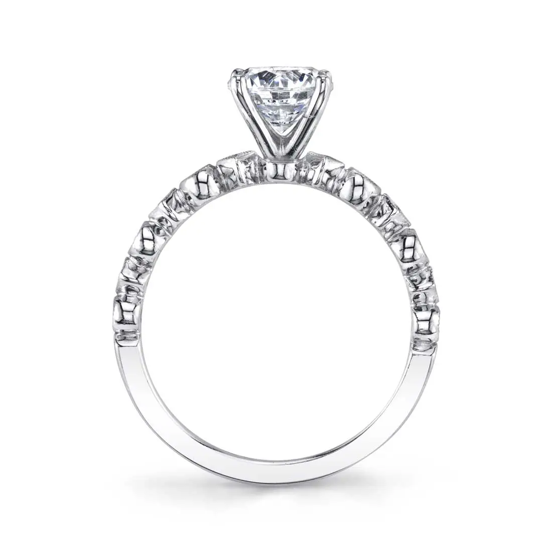 Round Cut Solitaire Engagement Ring - Bellamy