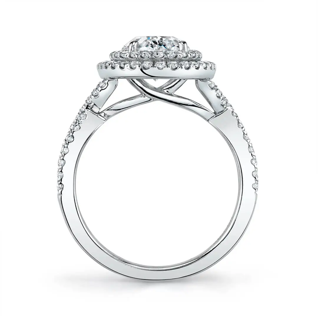 Split Shank Engagement Ring