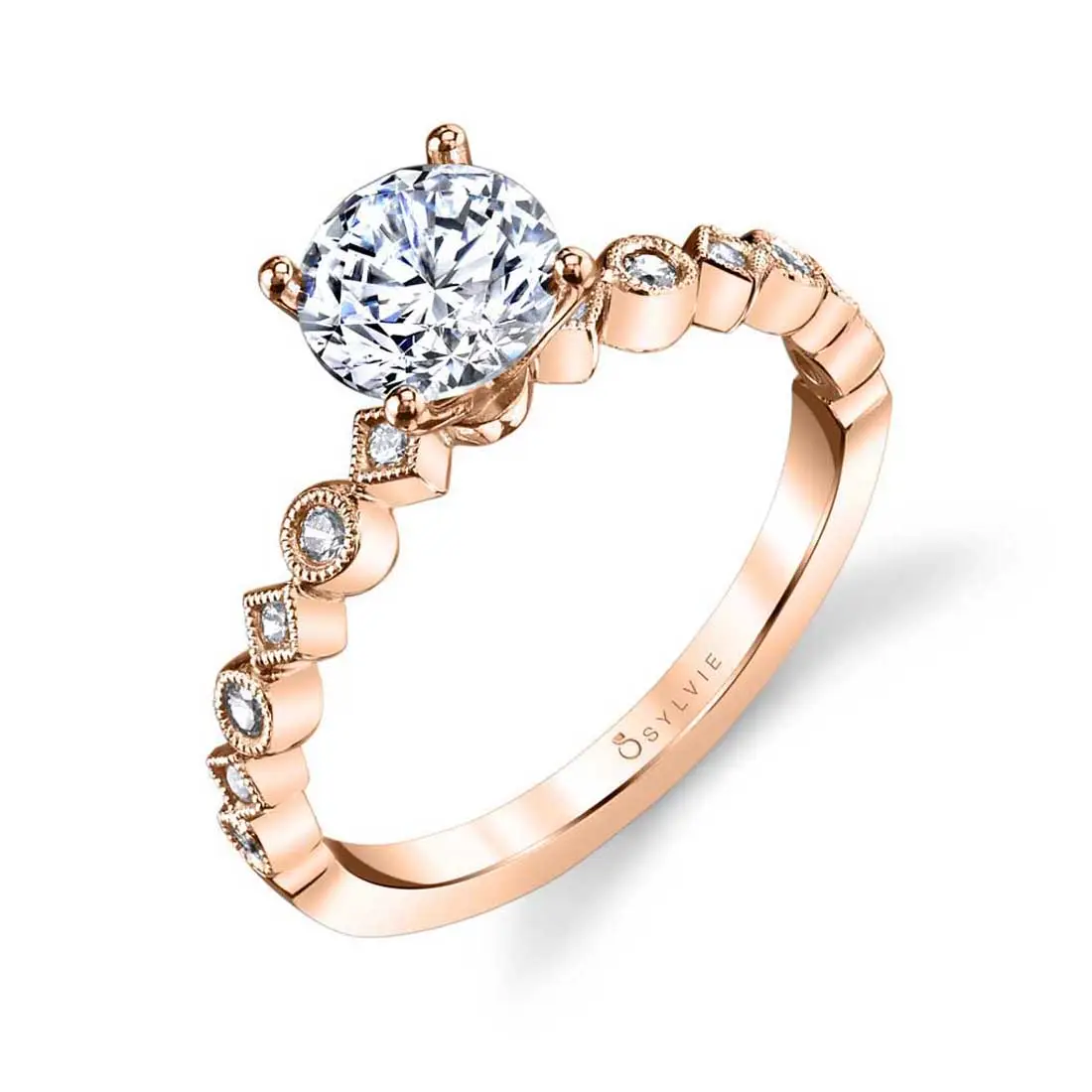 Round Cut Solitaire Engagement Ring - Bellamy