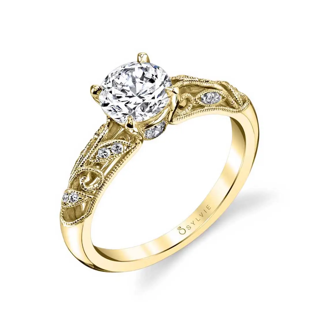 Vintage Inspired Engagement Ring