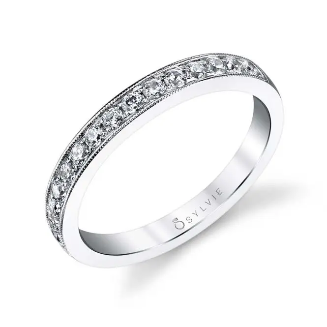 Classic Channel Set Wedding Band Diamond Wedding Bands