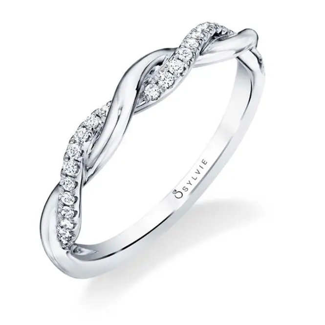 Spiral Wedding Band