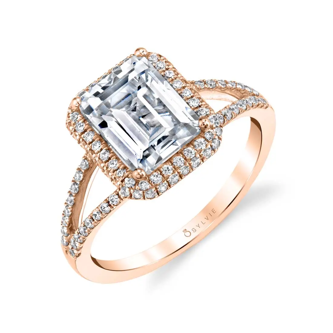 Split Shank Engagement Ring