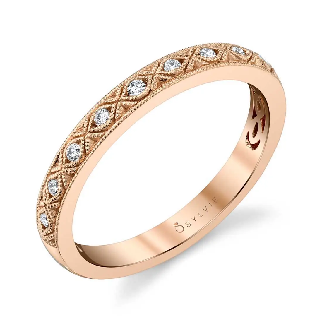 Glam shell 2024 rose ring
