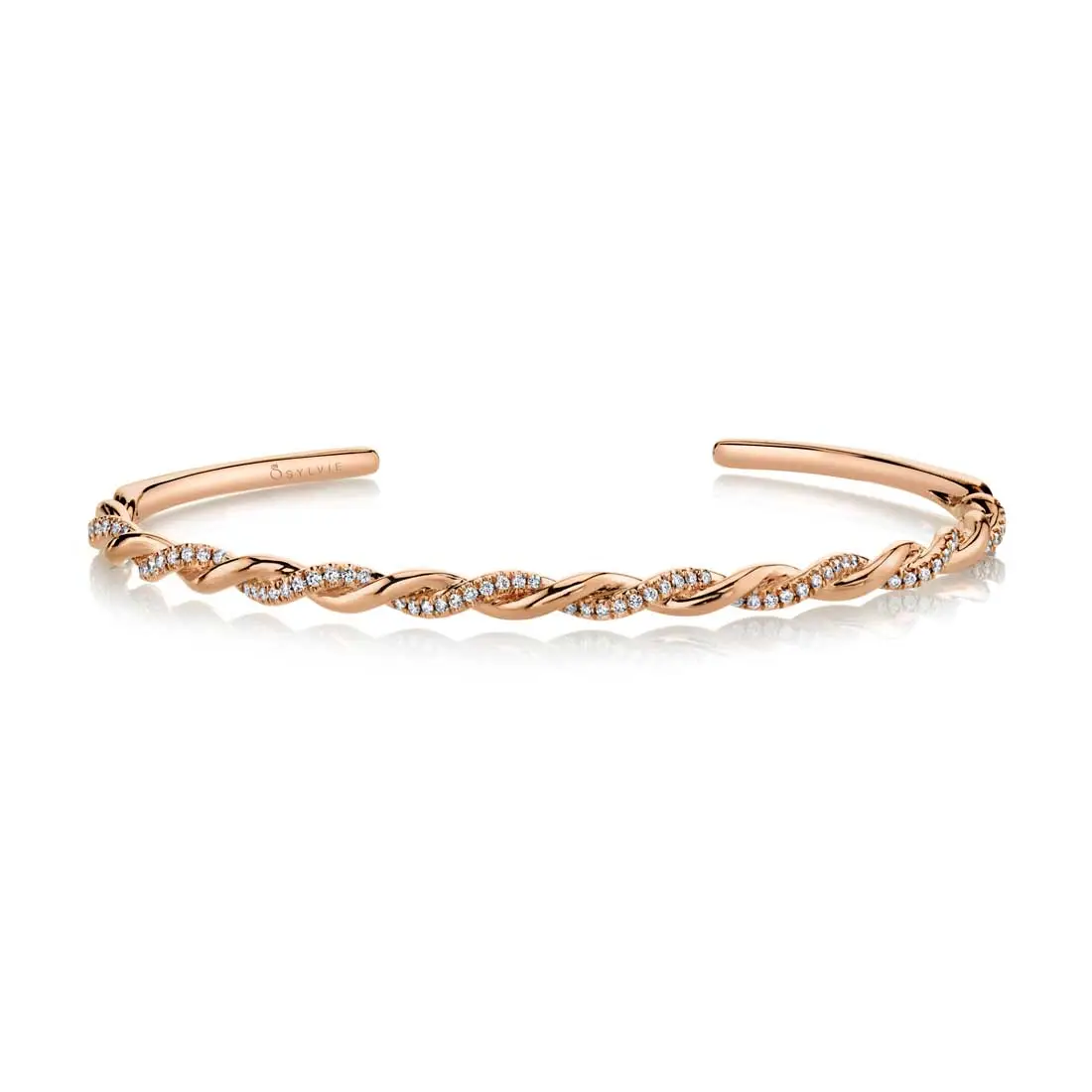 Spiral Diamond Bracelet