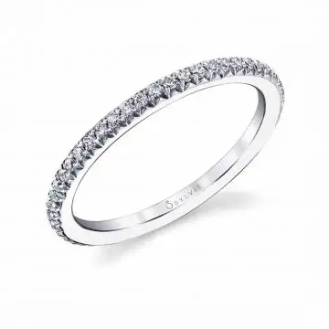 White Gold Classic Wedding Band