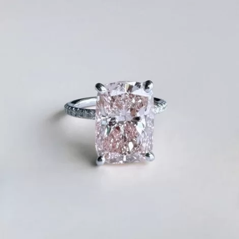 Gemstone vs Diamond Engagement Rings 4 gemstone vs diamond engagement ring 4