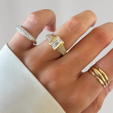 Two Tone: A Look Into the Mixed Metal Jewelry Trend 3 mixed metal jewelry trend 3