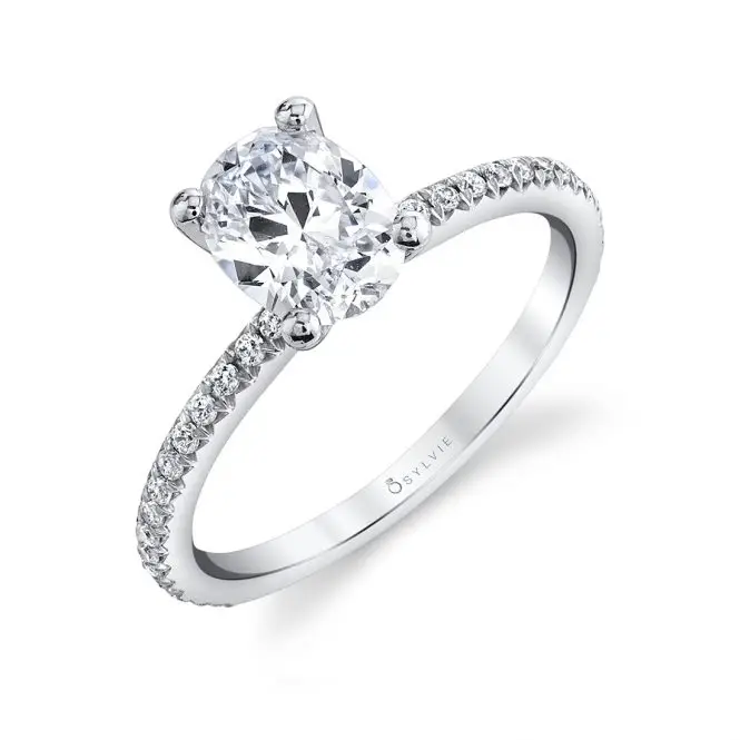 Solitaire Engagement Ring - S1093 - Sylvie