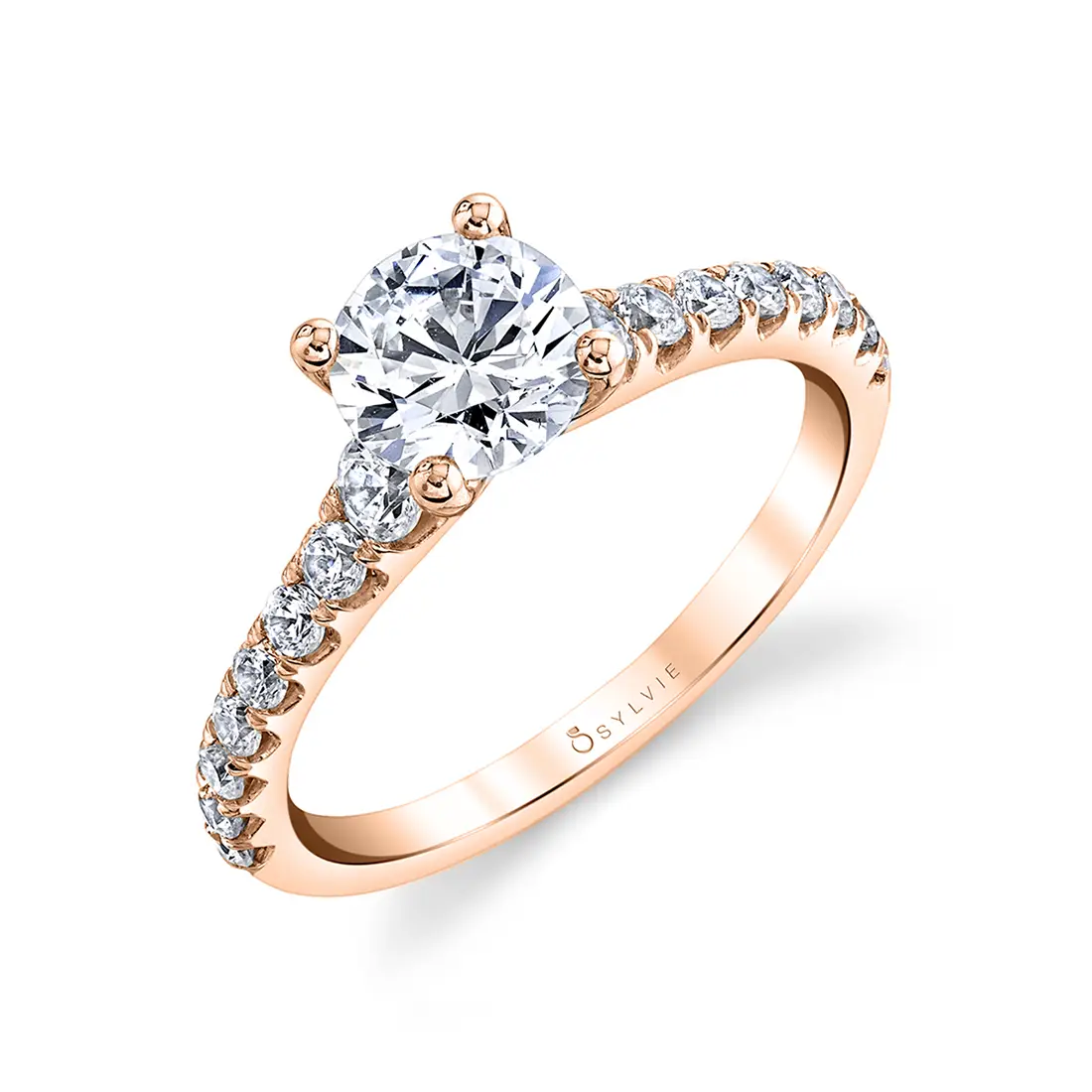 solitaire engagement ring sylvie 