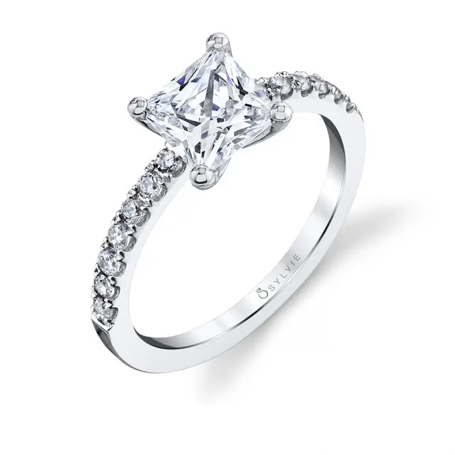 Princess Cut Engagement Ring-