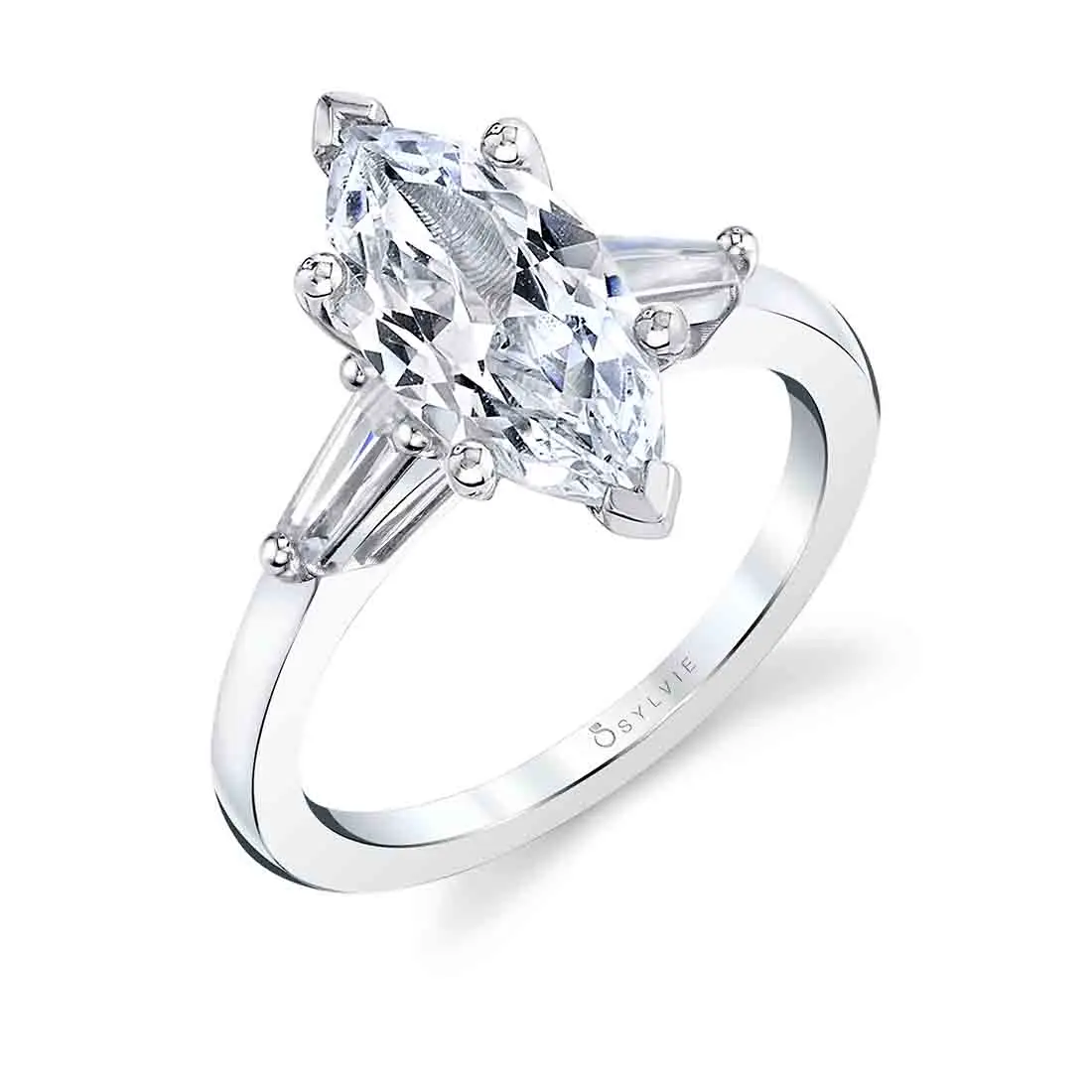 marquise engagement ring sylvie 