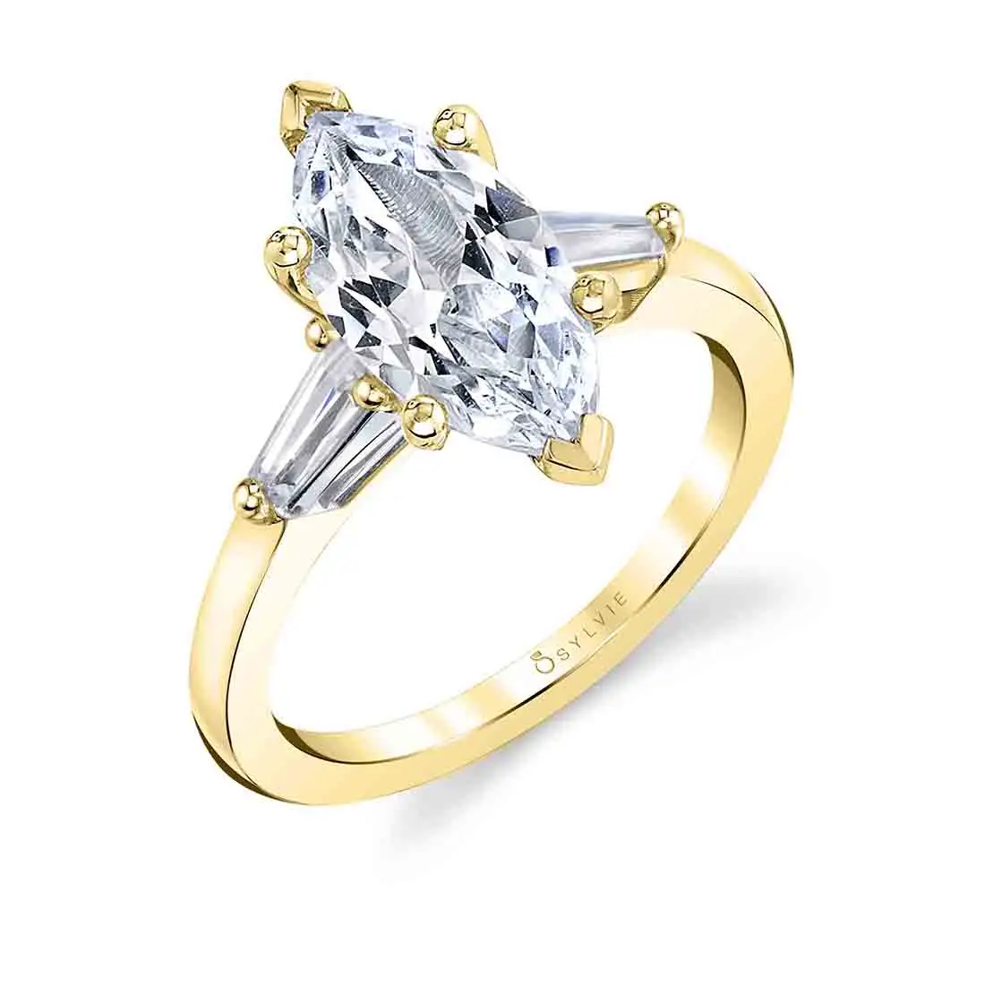 Marquise diamond cheap with baguettes