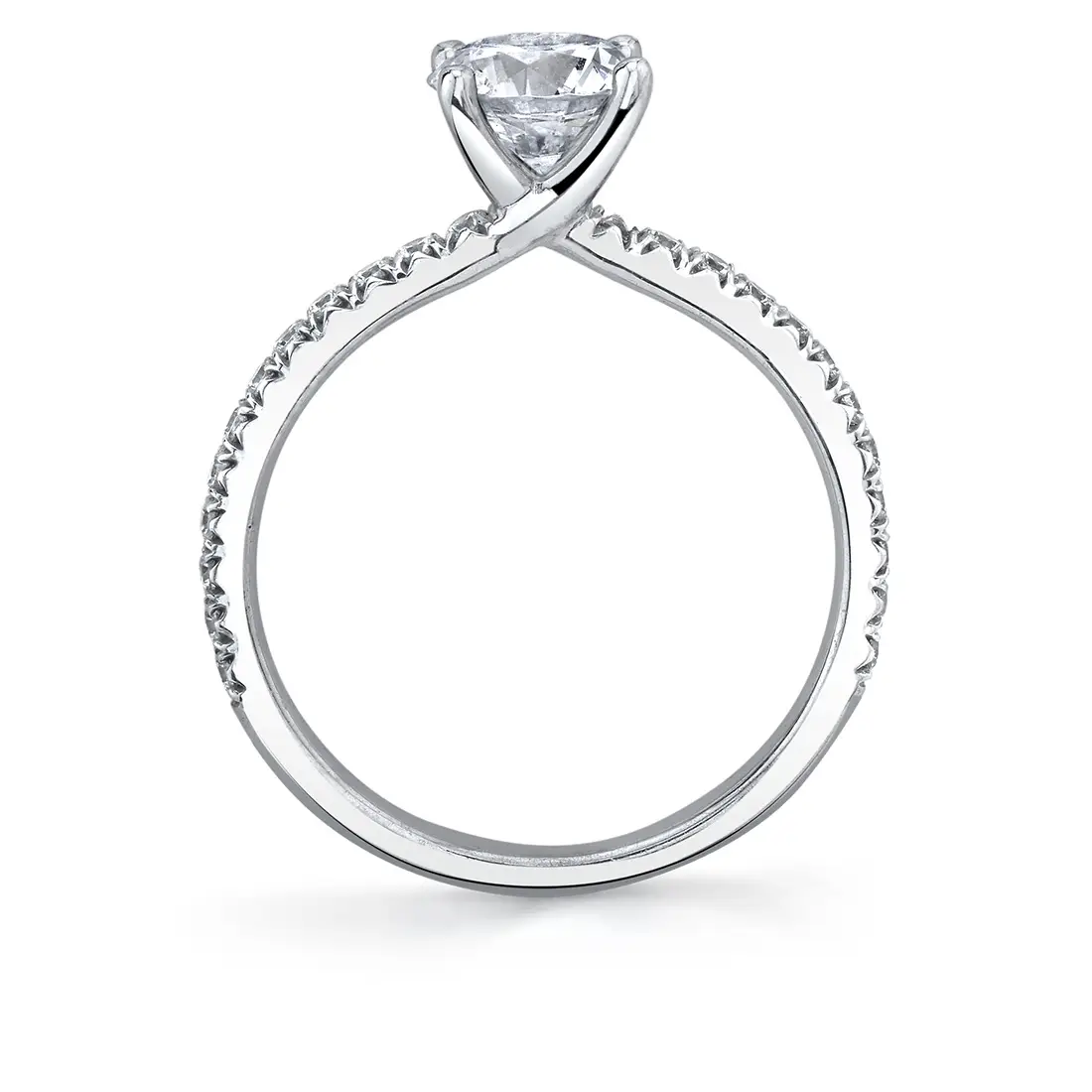 Round Cut Classic Engagement Ring - Benedetta