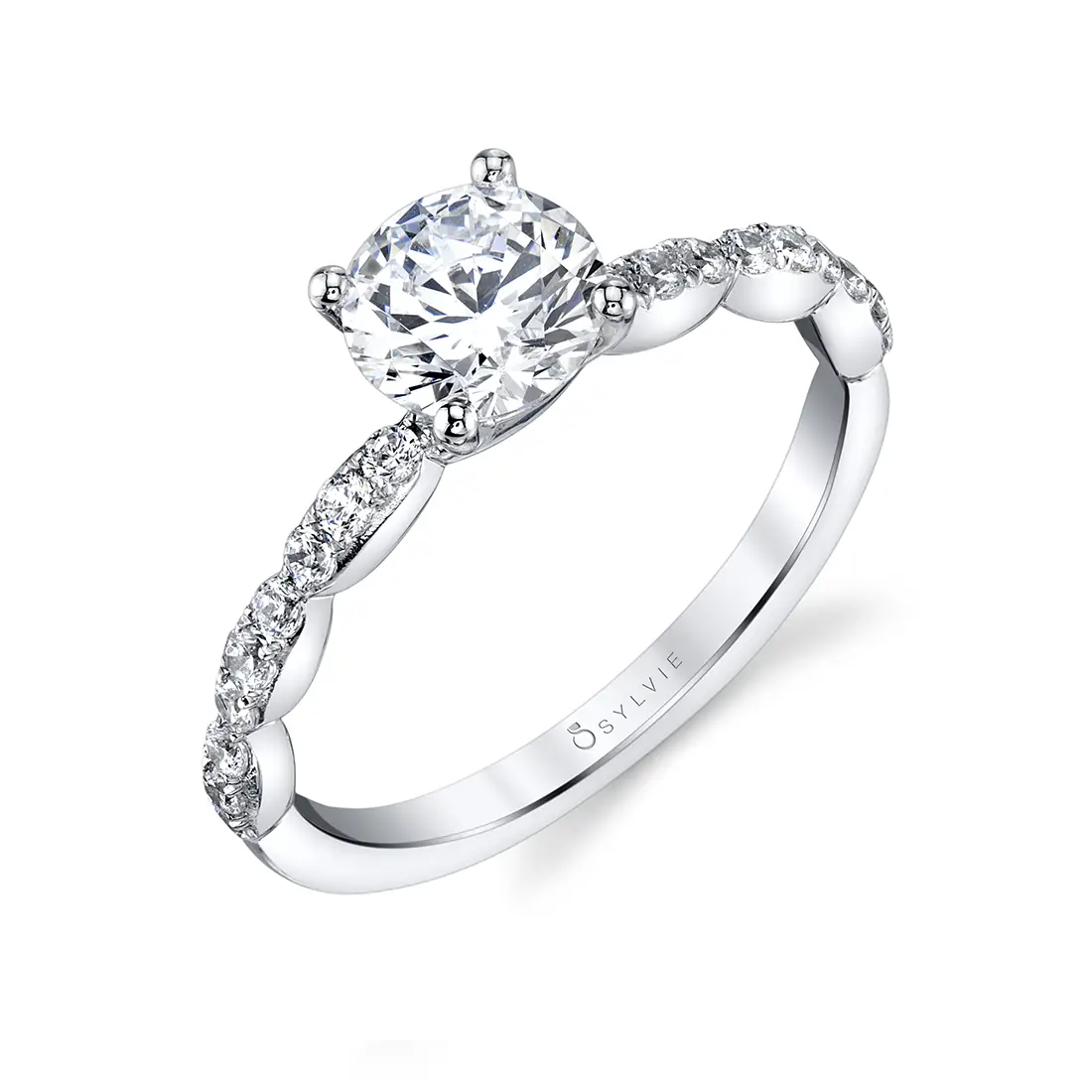 Zales Outlet 1 CT. Princess-Cut Diamond Solitaire Engagement Ring in 10K  White Gold (K/I3) | CoolSprings Galleria