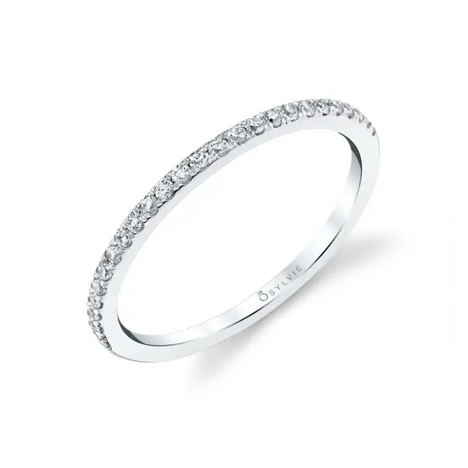 Profile Image of Hidden Halo Ring Serena in White Gold - Serena