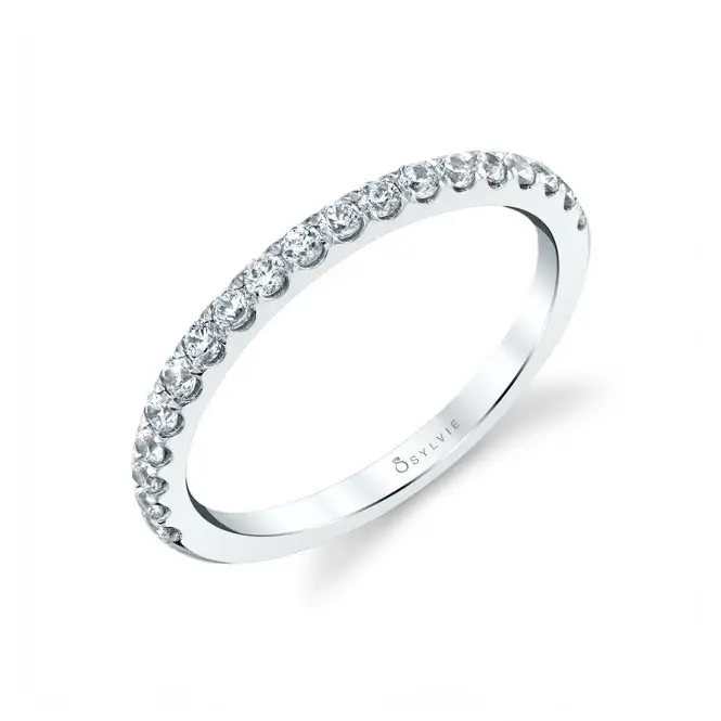 Round Cut Three Stone Engagement Ring - Tatianna