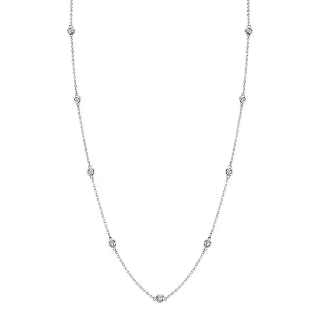 Diamonds by the Yard Necklace -  - Sylvie