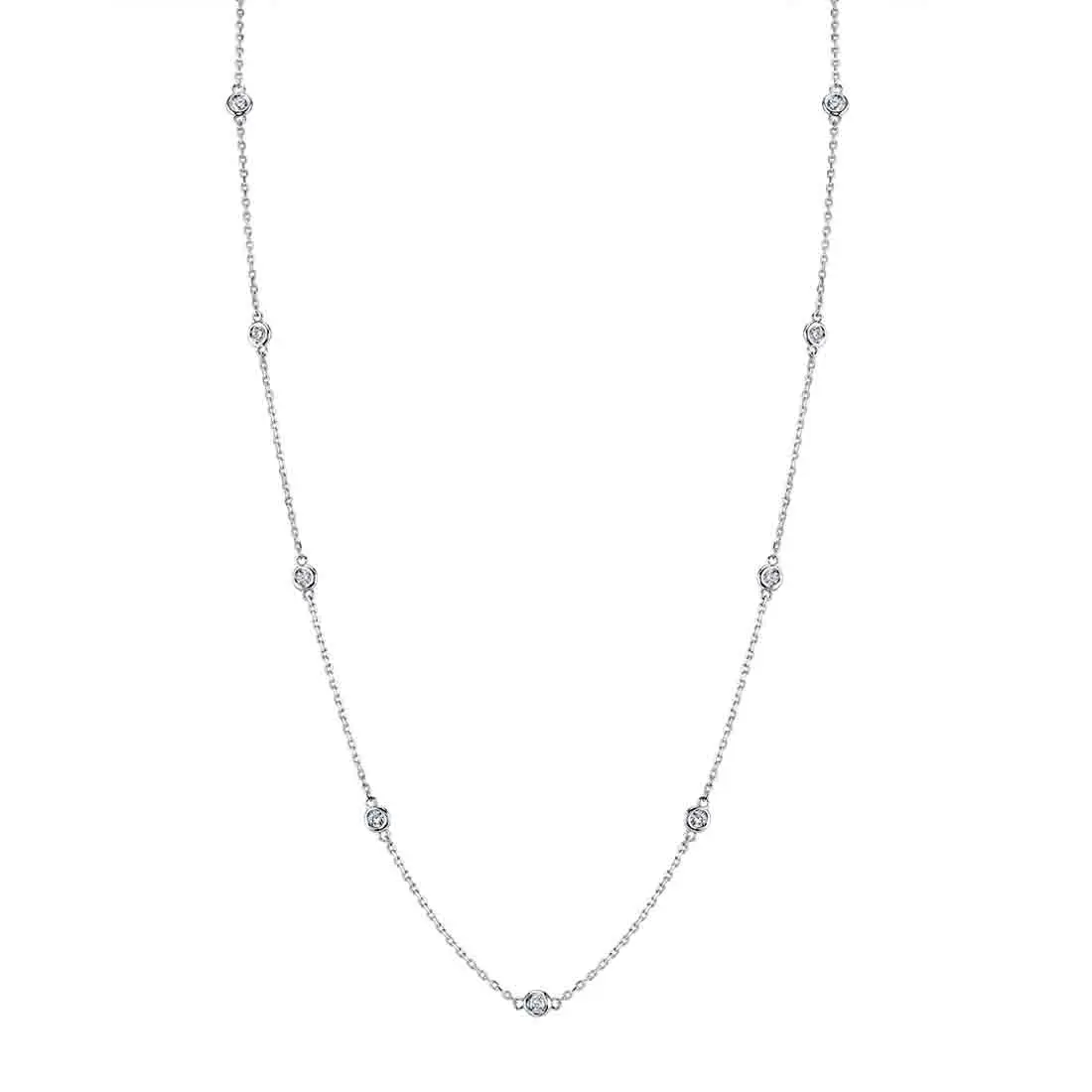 Diamonds by the Yard Necklace -  - Sylvie