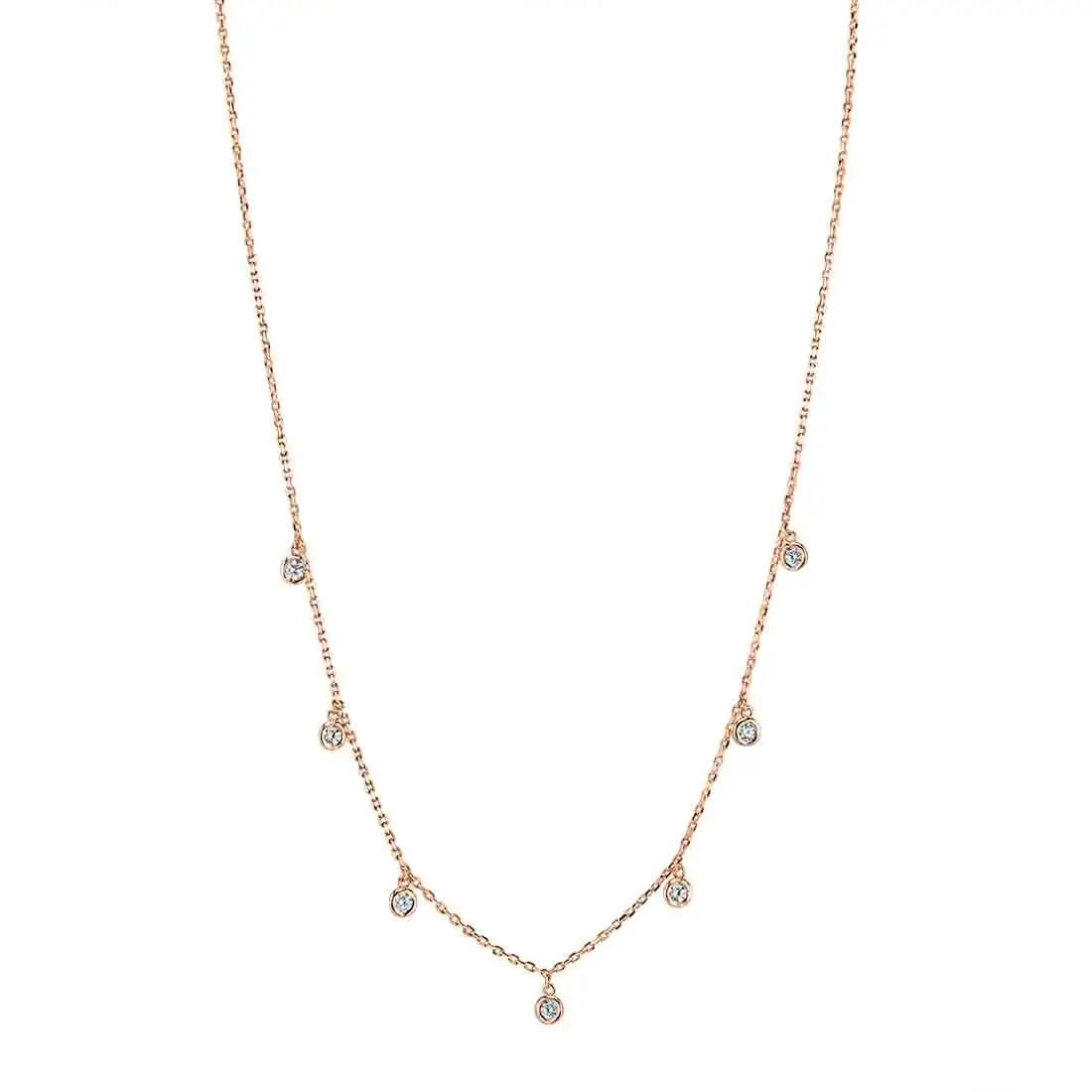 Diamonds by the Yard Necklace  by Sylvie