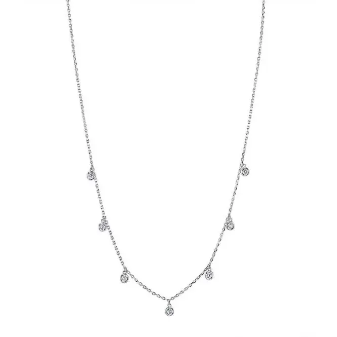 Diamonds by the Yard Necklace  by Sylvie