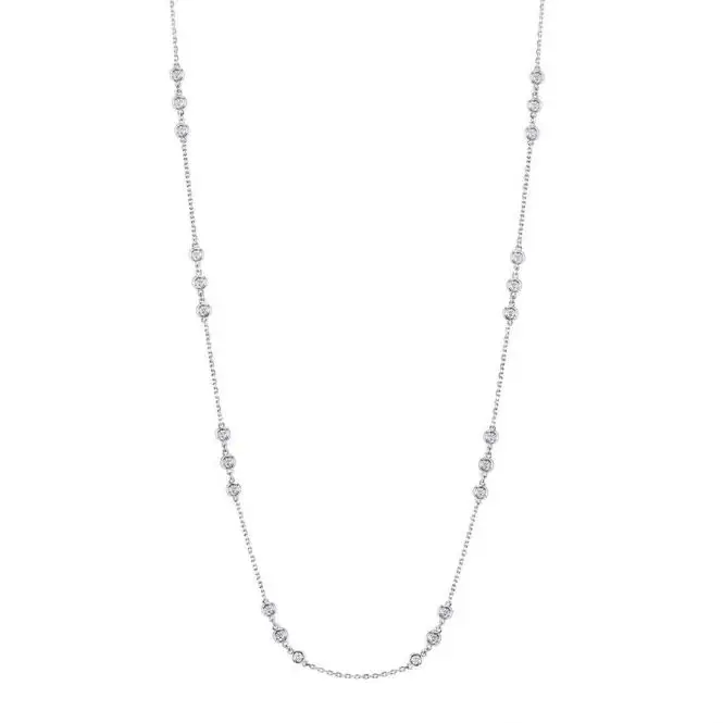 Diamonds by the Yard Necklace  Sylvie