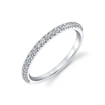 White Gold Classic Wedding Ring - Harmonie